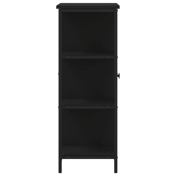 Schwarzes Sideboard 70x80 cm