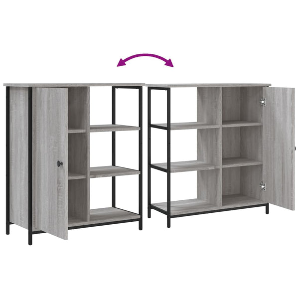 Sideboard Grau Sonoma 70x30x80 cm