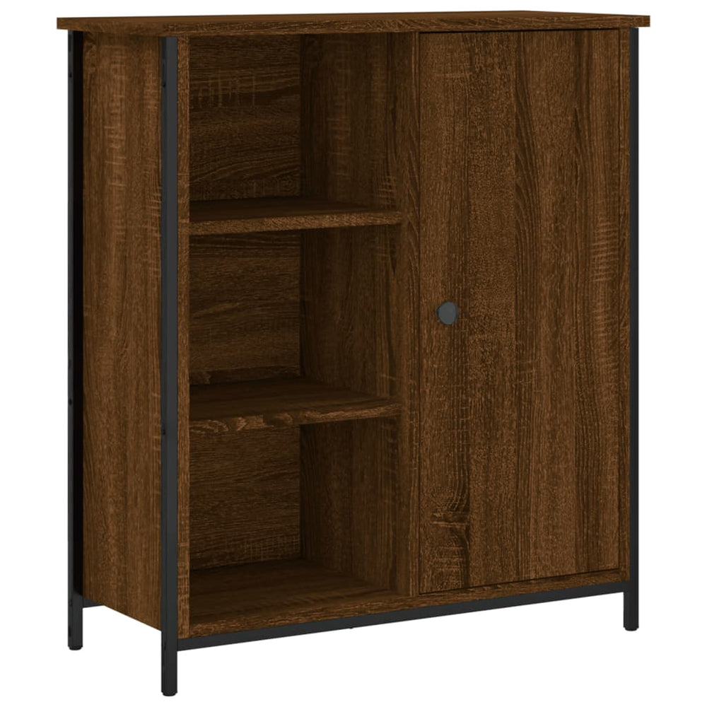Sideboard Braun Eichen-Optik 70x30x80 cm