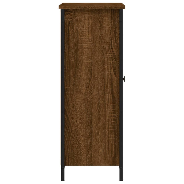 Sideboard Braun Eichen-Optik 70x30x80 cm