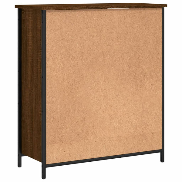 Sideboard Braun Eichen-Optik 70x30x80 cm