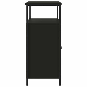 Schwarzes Sideboard 100x35x80 cm