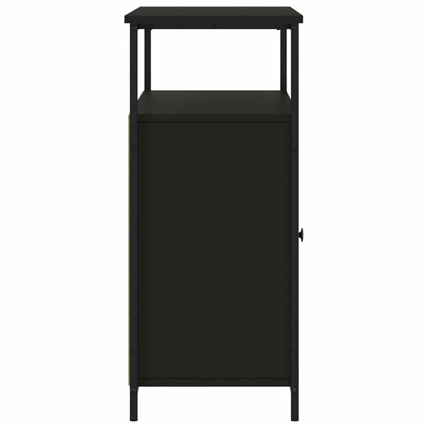 Schwarzes Sideboard 100x35x80 cm
