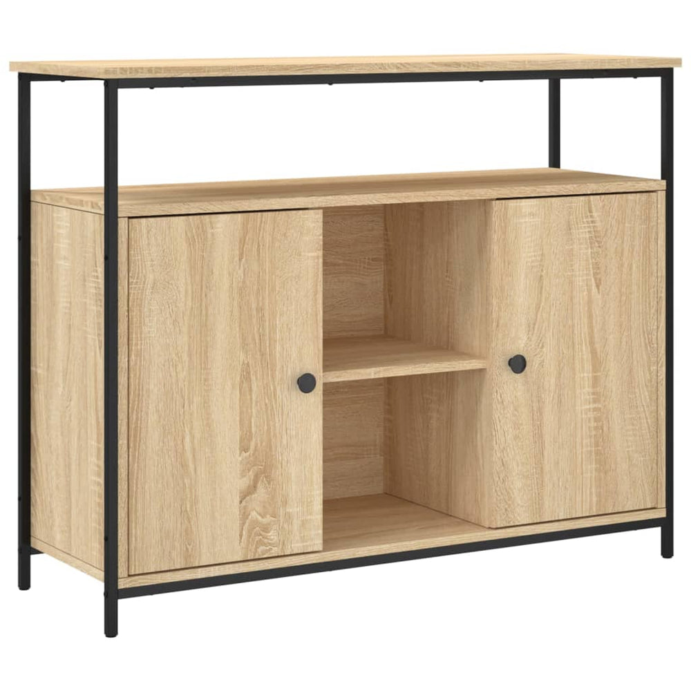 Sideboard Sonoma Eiche 100x35x80 cm
