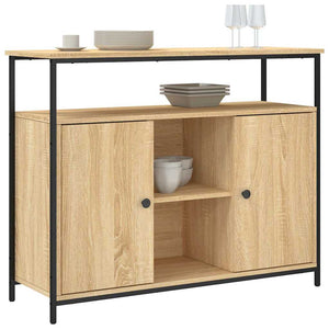 Sideboard Sonoma Eiche 100x35x80 cm