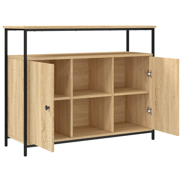 Sideboard Sonoma Eiche 100x35x80 cm