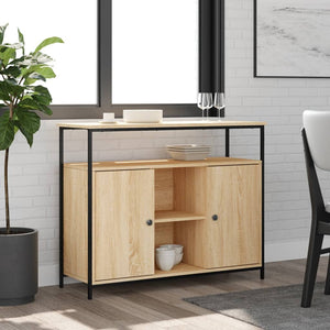 Sideboard Sonoma Eiche 100x35x80 cm