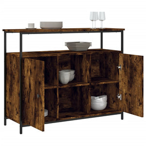 Sideboard Räuchereiche 100x35x80 cm