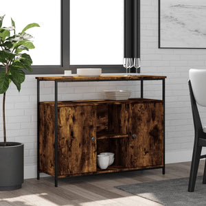 Sideboard Räuchereiche 100x35x80 cm