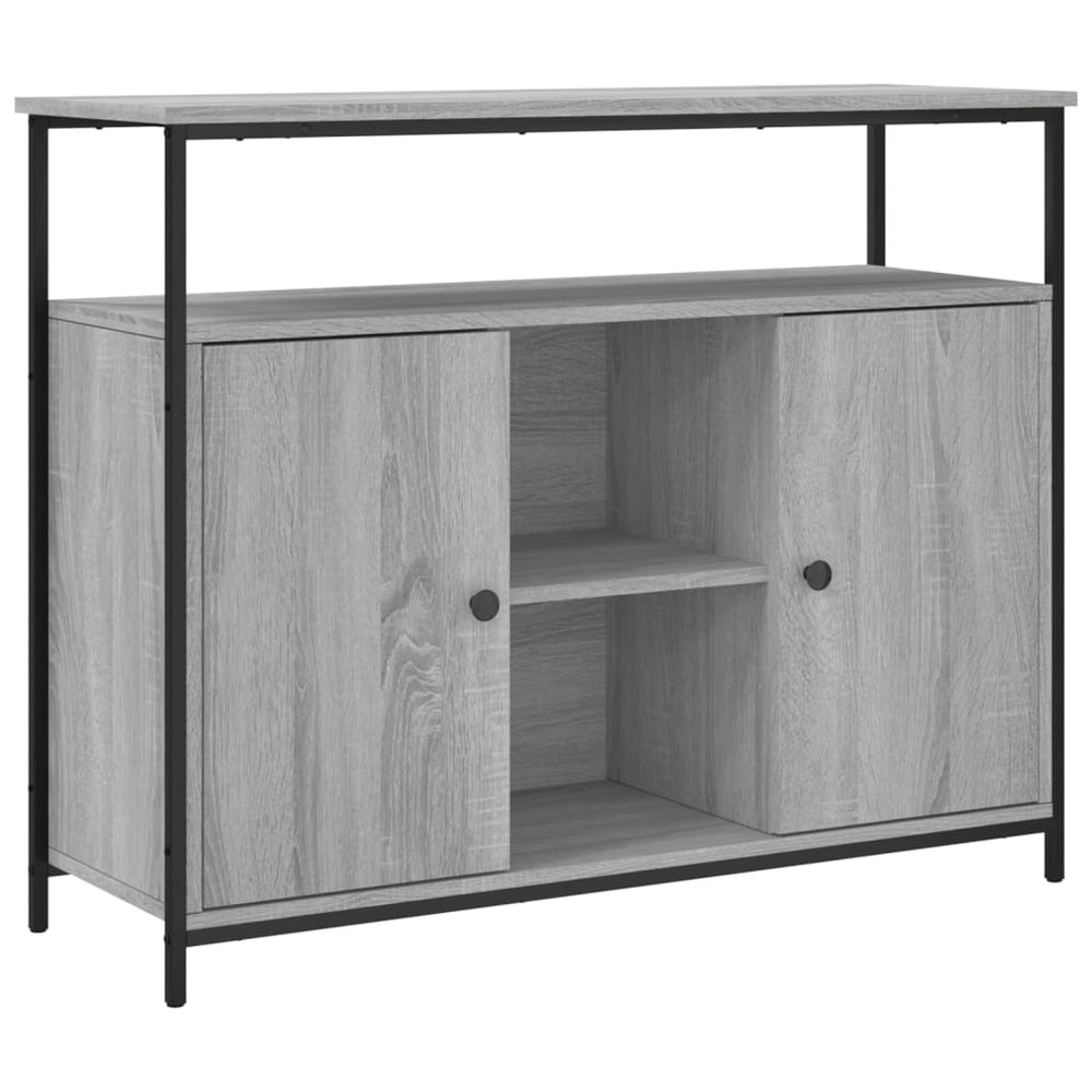 Sideboard Grau Sonoma 100x35x80 cm