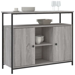Sideboard Grau Sonoma 100x35x80 cm