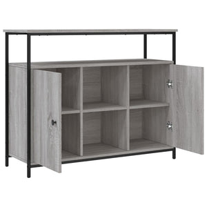 Sideboard Grau Sonoma 100x35x80 cm