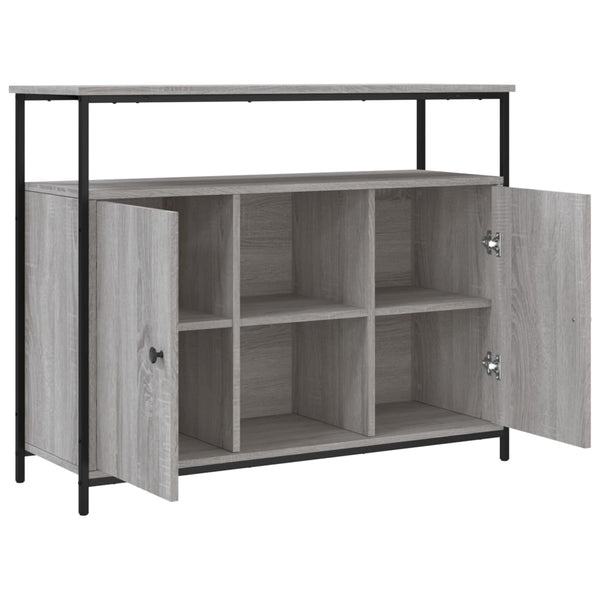 Sideboard Grau Sonoma 100x35x80 cm