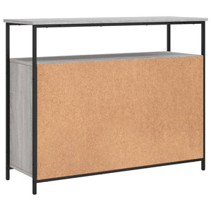 Sideboard Grau Sonoma 100x35x80 cm