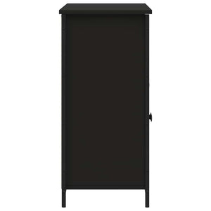 Schwarzes Sideboard 100 cm Holz