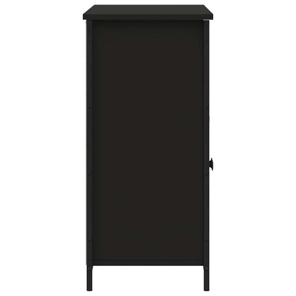 Schwarzes Sideboard 100 cm Holz