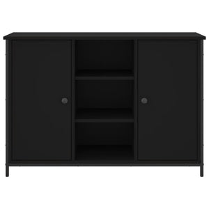 Schwarzes Sideboard 100x35x70 cm