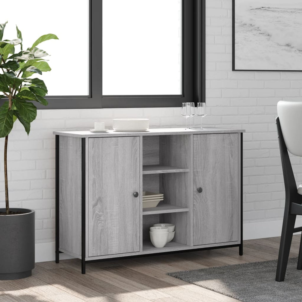 Sideboard Grau Sonoma 100x35x70 cm