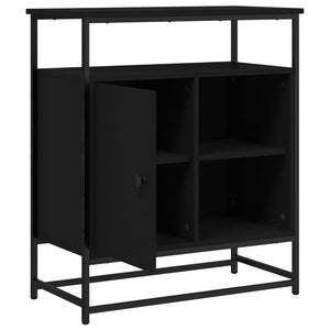 Schwarzes Sideboard 69x35x80 cm