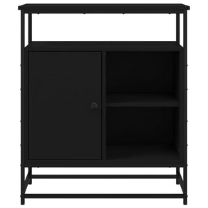 Schwarzes Sideboard 69x35x80 cm
