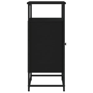 Schwarzes Sideboard 69x35x80 cm