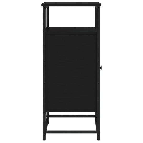 Schwarzes Sideboard 69x35x80 cm