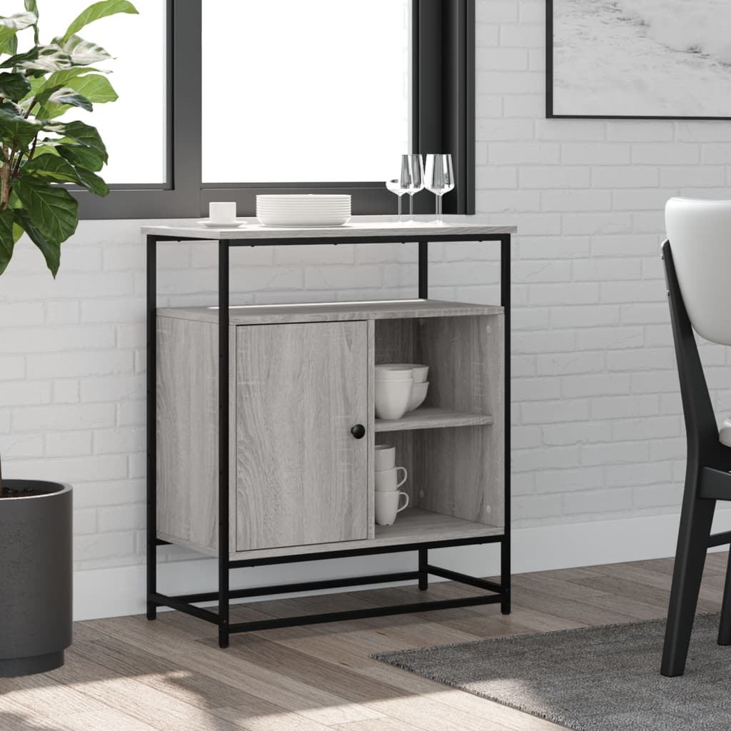 Sideboard Grau Sonoma 69x35x80 cm