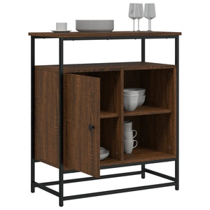 Sideboard Braun Eichen-Optik 69 cm