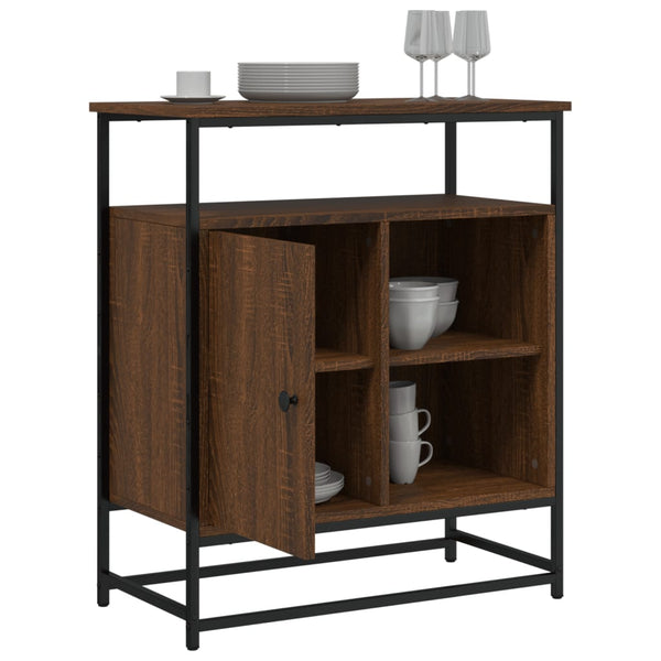 Sideboard Braun Eichen-Optik 69 cm