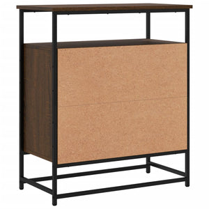 Sideboard Braun Eichen-Optik 69 cm