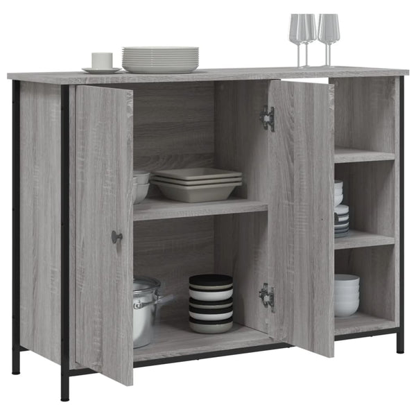 Sideboard Grau Sonoma 100 cm