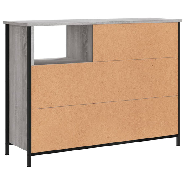 Sideboard Grau Sonoma 100 cm
