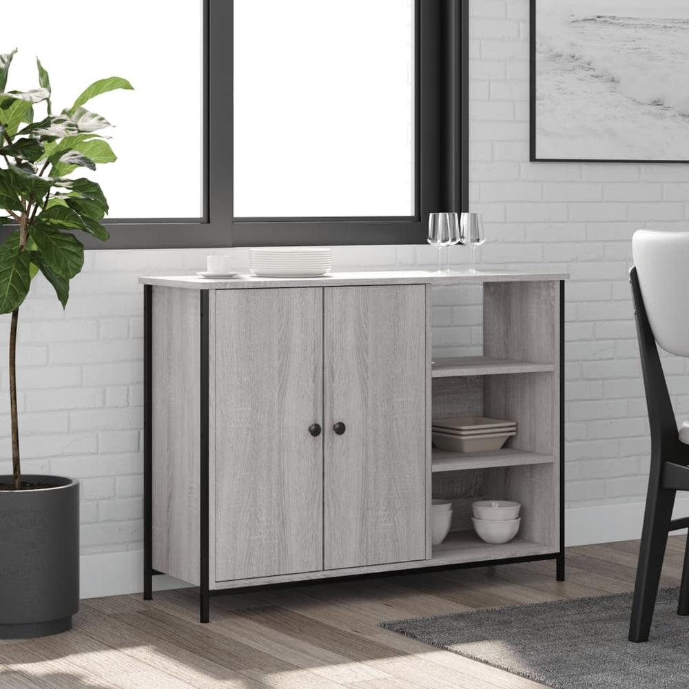 Sideboard Grau Sonoma 100 cm