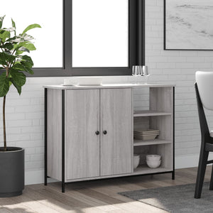 Sideboard Grau Sonoma 100 cm