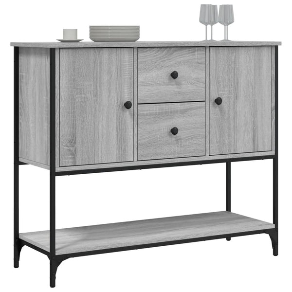Sideboard Grau Sonoma 100 cm