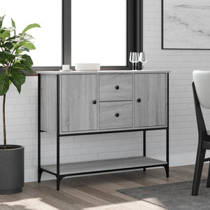 Sideboard Grau Sonoma 100 cm