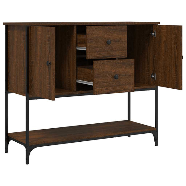 Sideboard Braun Eichen-Optik 100 cm