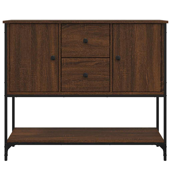Sideboard Braun Eichen-Optik 100 cm