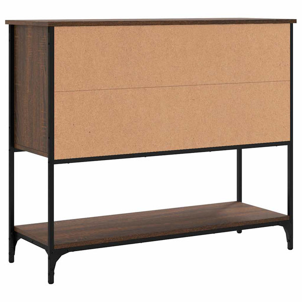 Sideboard Braun Eichen-Optik 100 cm