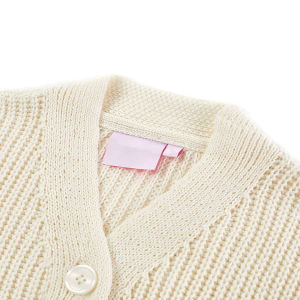 Kinder-Strickjacke Schneeweiß 92