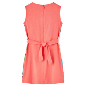 Kinderkleid Korallenrosa 104