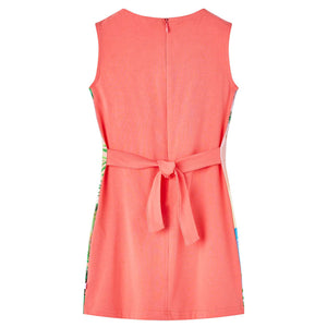 Kinderkleid Korallenrosa 128