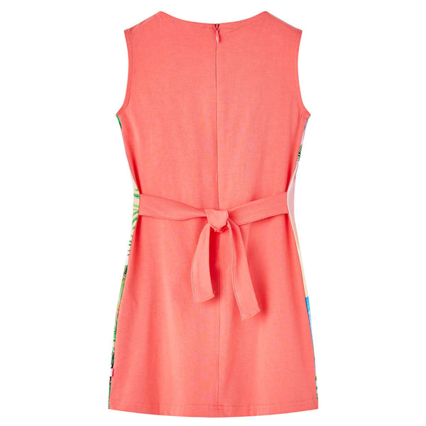 Kinderkleid Korallenrosa 140