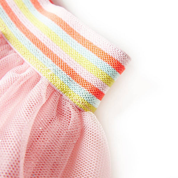 Kinderrock mit Tüll Hellrosa 128