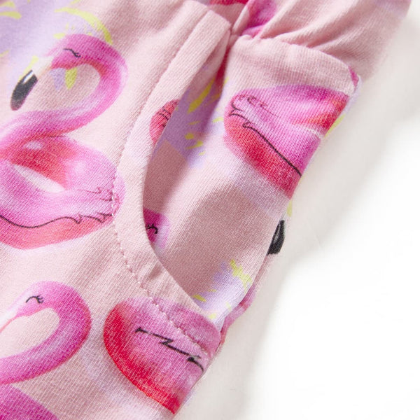 Kindershorts mit Kordelzug Hellrosa 104