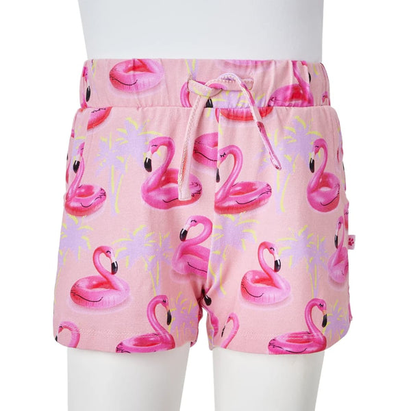 Kindershorts mit Kordelzug Hellrosa 116
