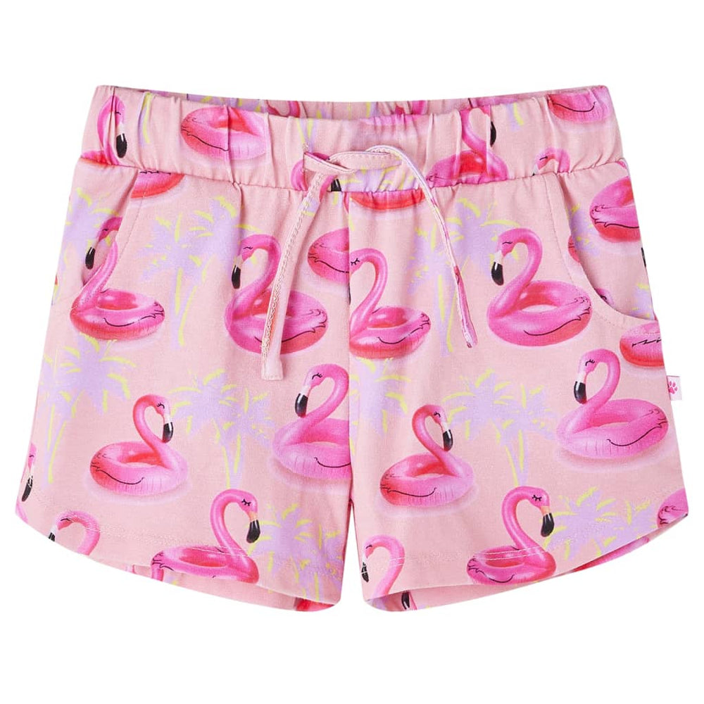Short enfant à cordon Rose clair 128