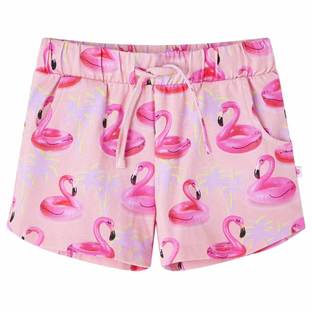 Short pour enfant avec cordon de serrage Rose clair 140