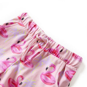 Kindershorts mit Kordelzug Hellrosa 140