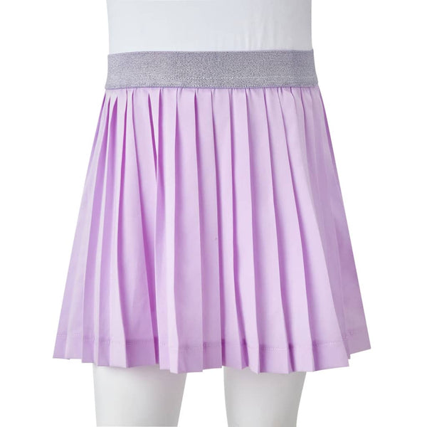 Kinder-Faltenrock Lila 128